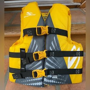 Stearns Kids' Yellow Life Jacket Swim Vest - Youth Floatation